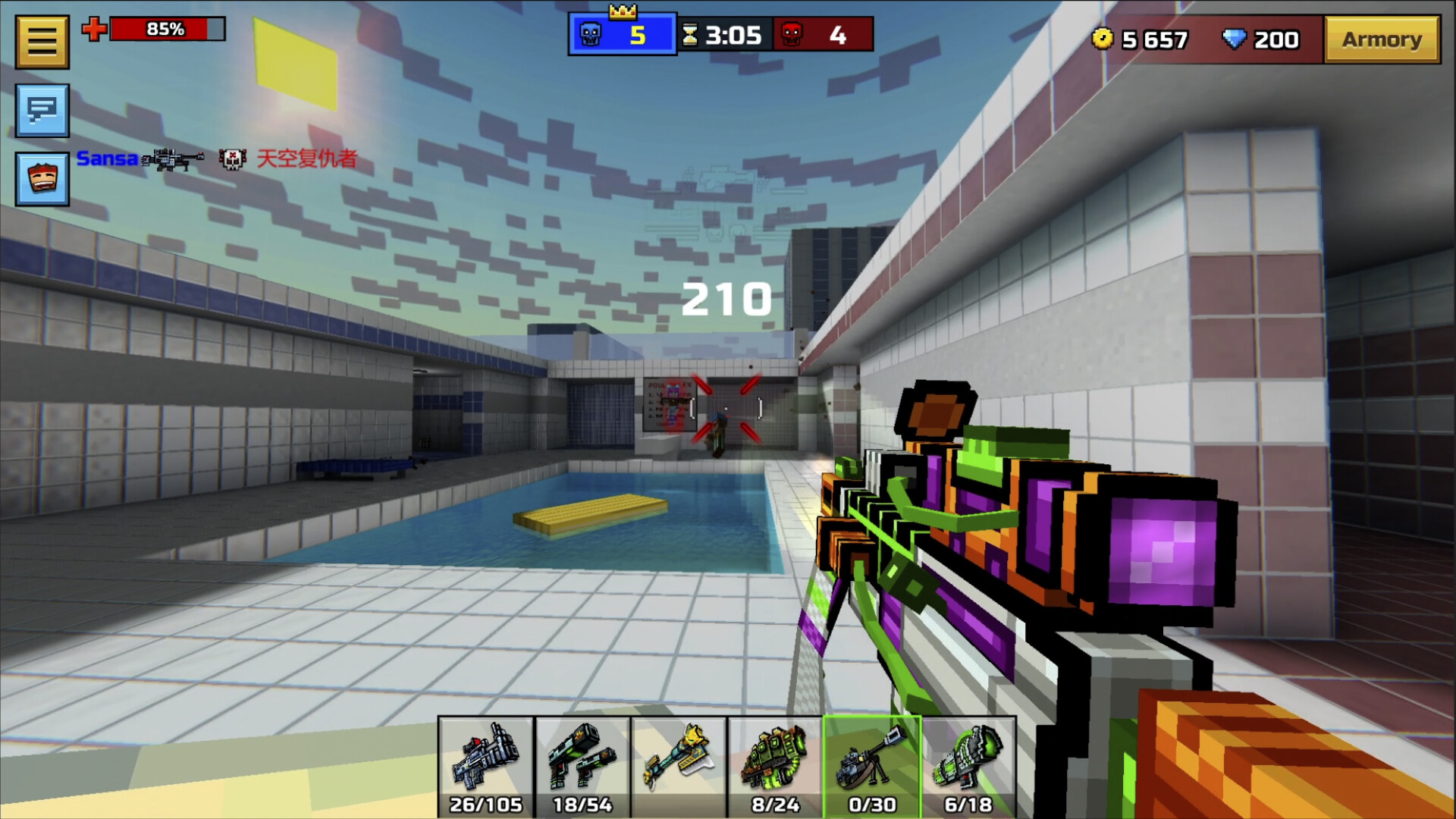Pixel Gun 3D - Deadly Toys Set Screenshot 1