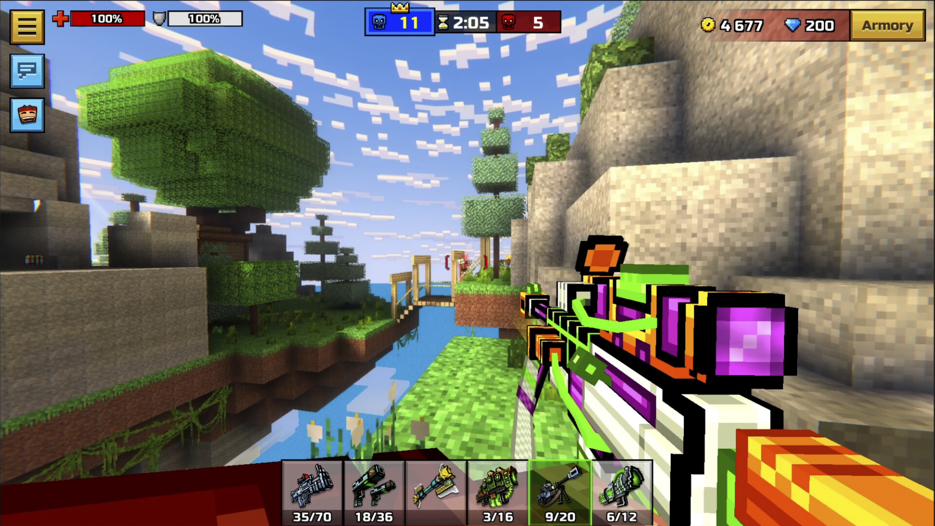 Pixel Gun 3D - Deadly Toys Set Screenshot 2