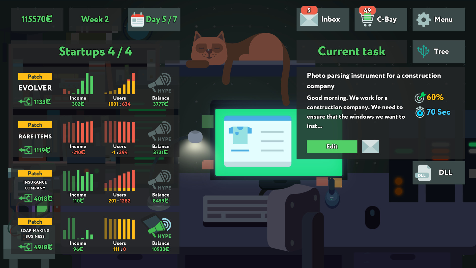 while True: learn() Screenshot 4