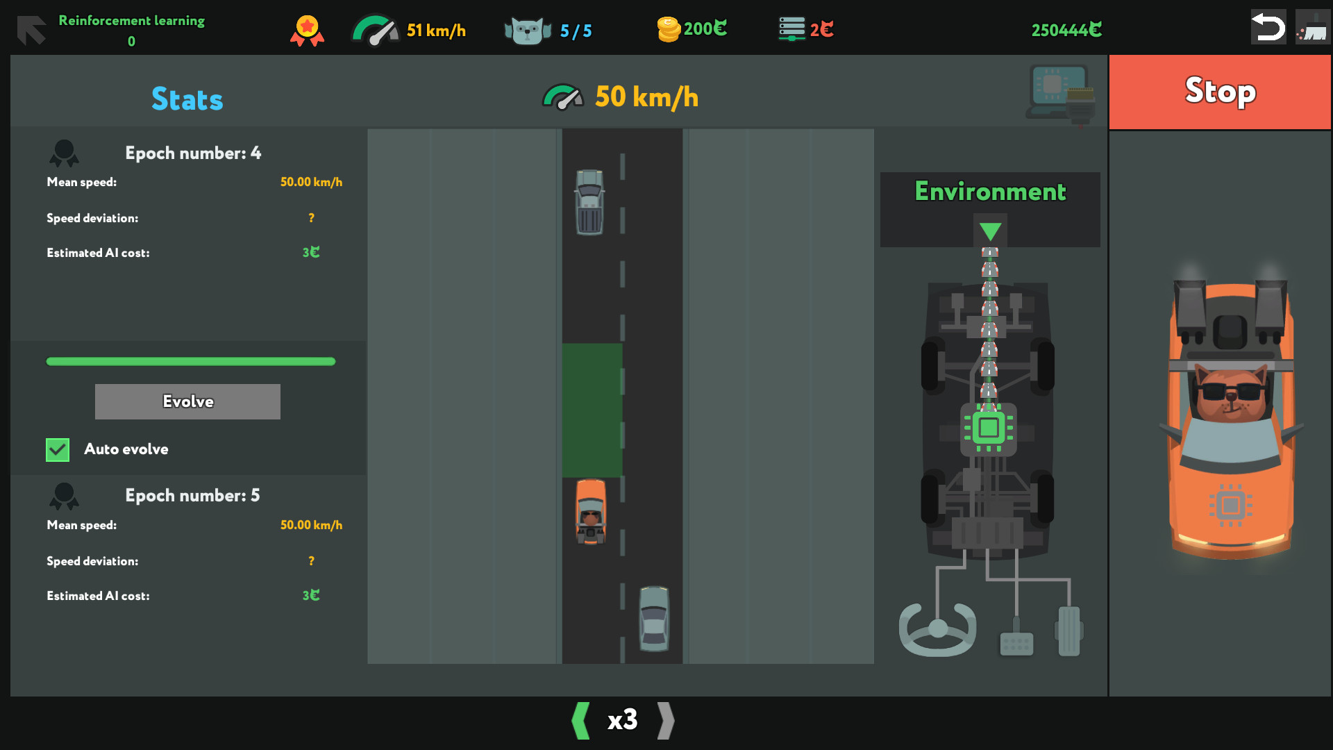 while True: learn() Screenshot 9
