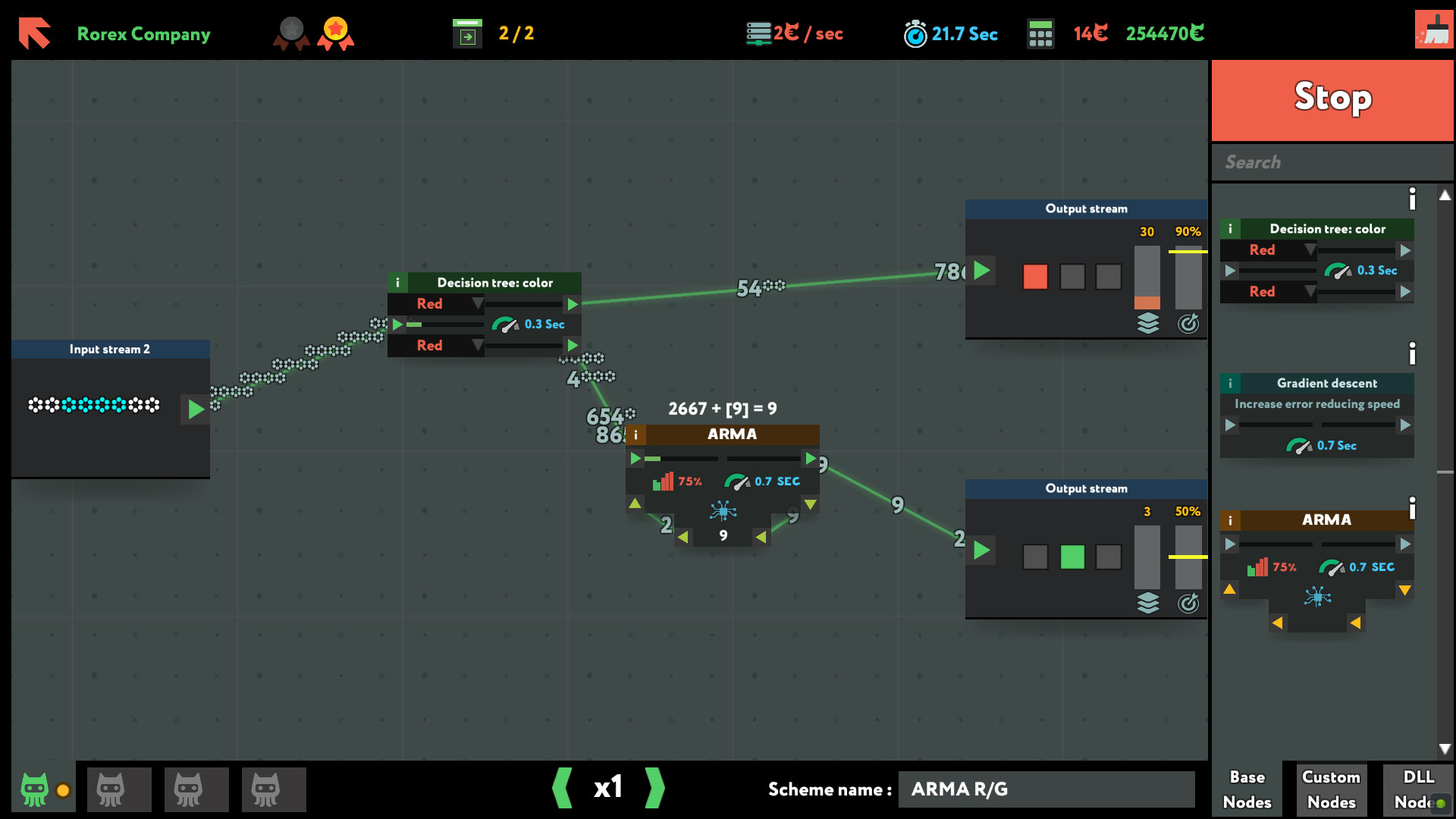 while True: learn() Screenshot 6