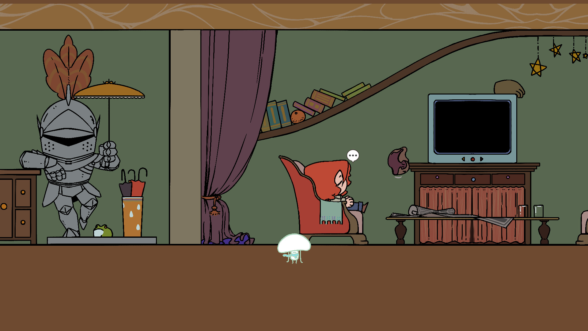 Mushroom Investigates：The Fleeing Rain Screenshot 0