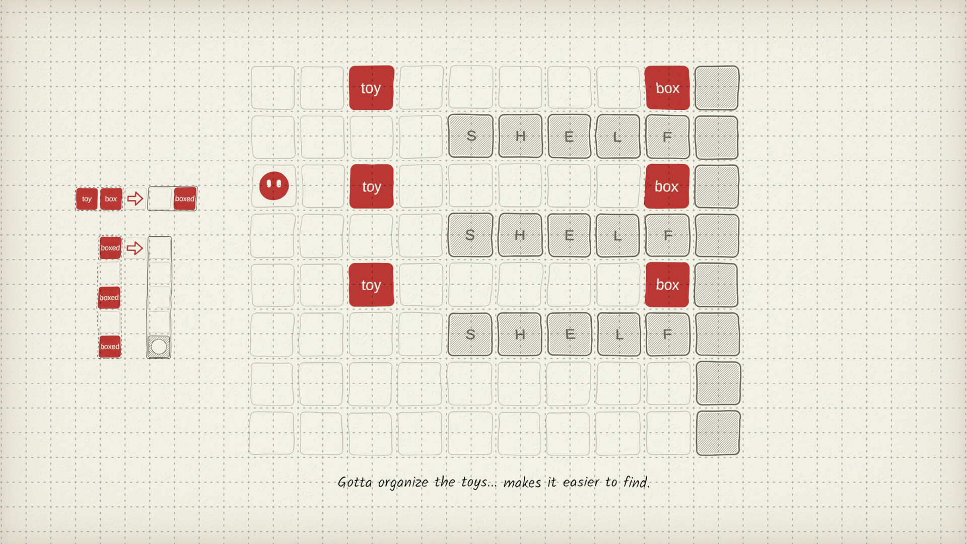 Wordban: a text-based Sokoban game Screenshot 6
