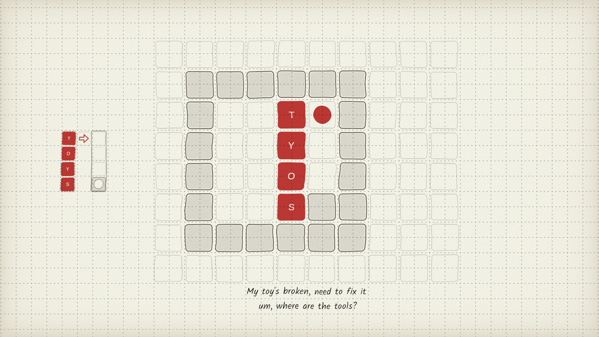 Wordban: a text-based Sokoban game Screenshot 3