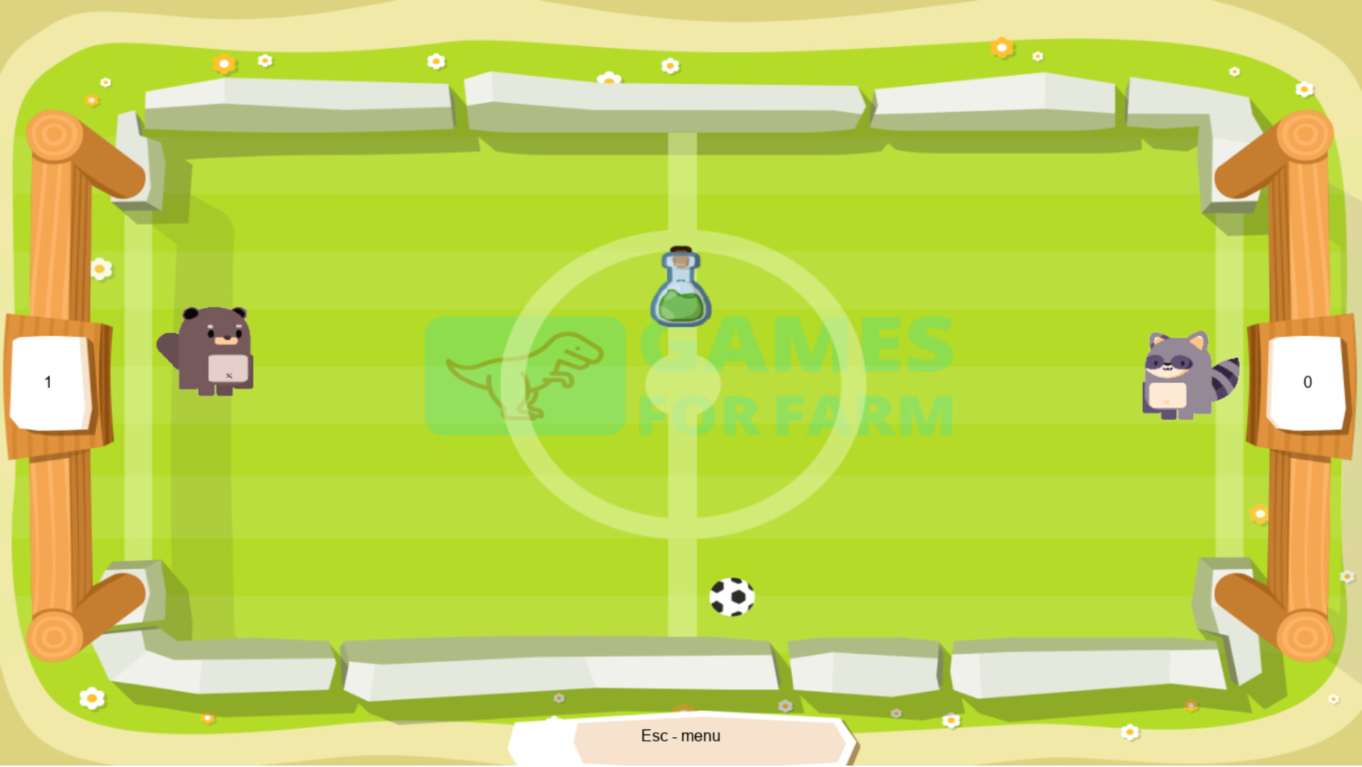 Field Pong: Gamesforfarm Screenshot 1