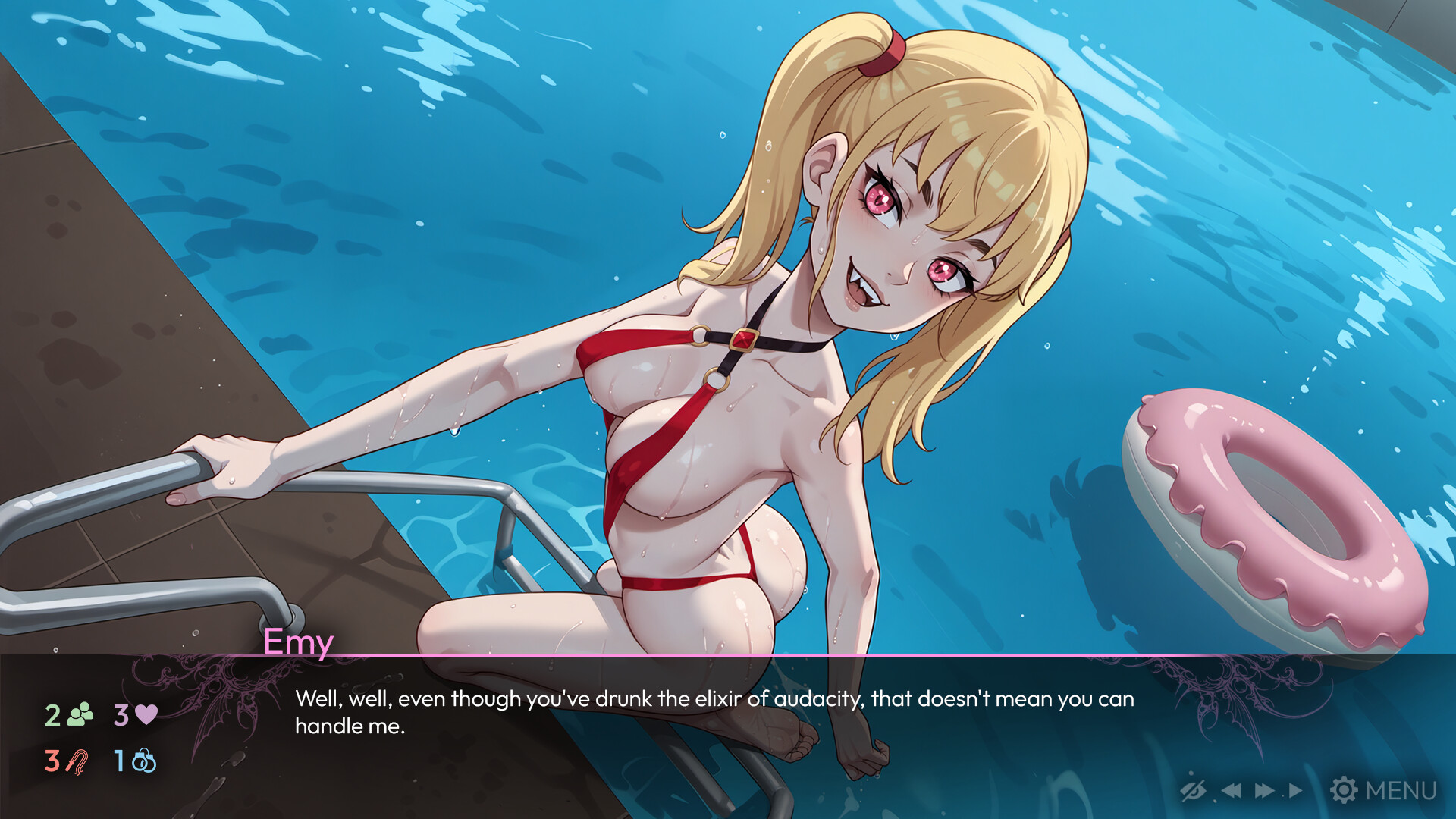 EmyLiveShow Origins: Emy the Vampire Queen Screenshot 1