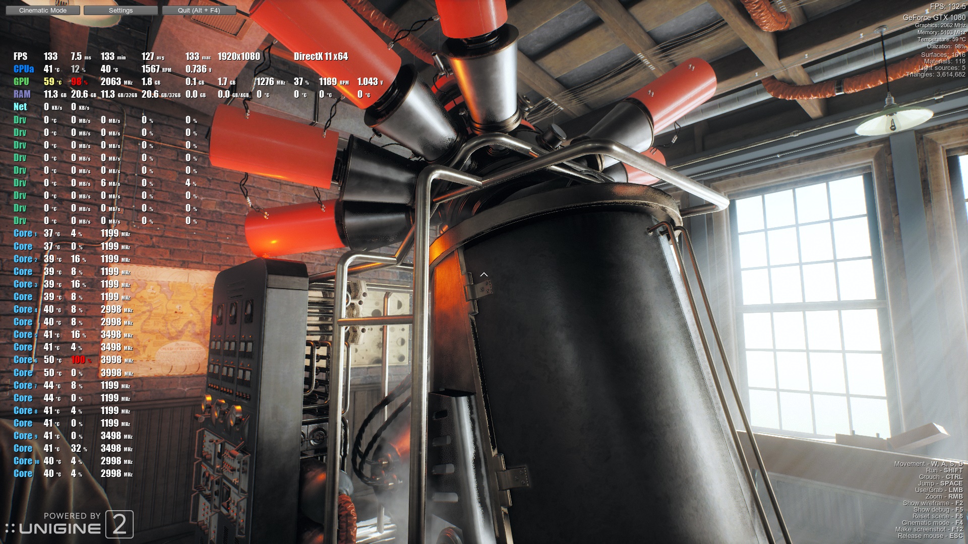 FPS Monitor – hardware in-game & desktop overlays Screenshot 3