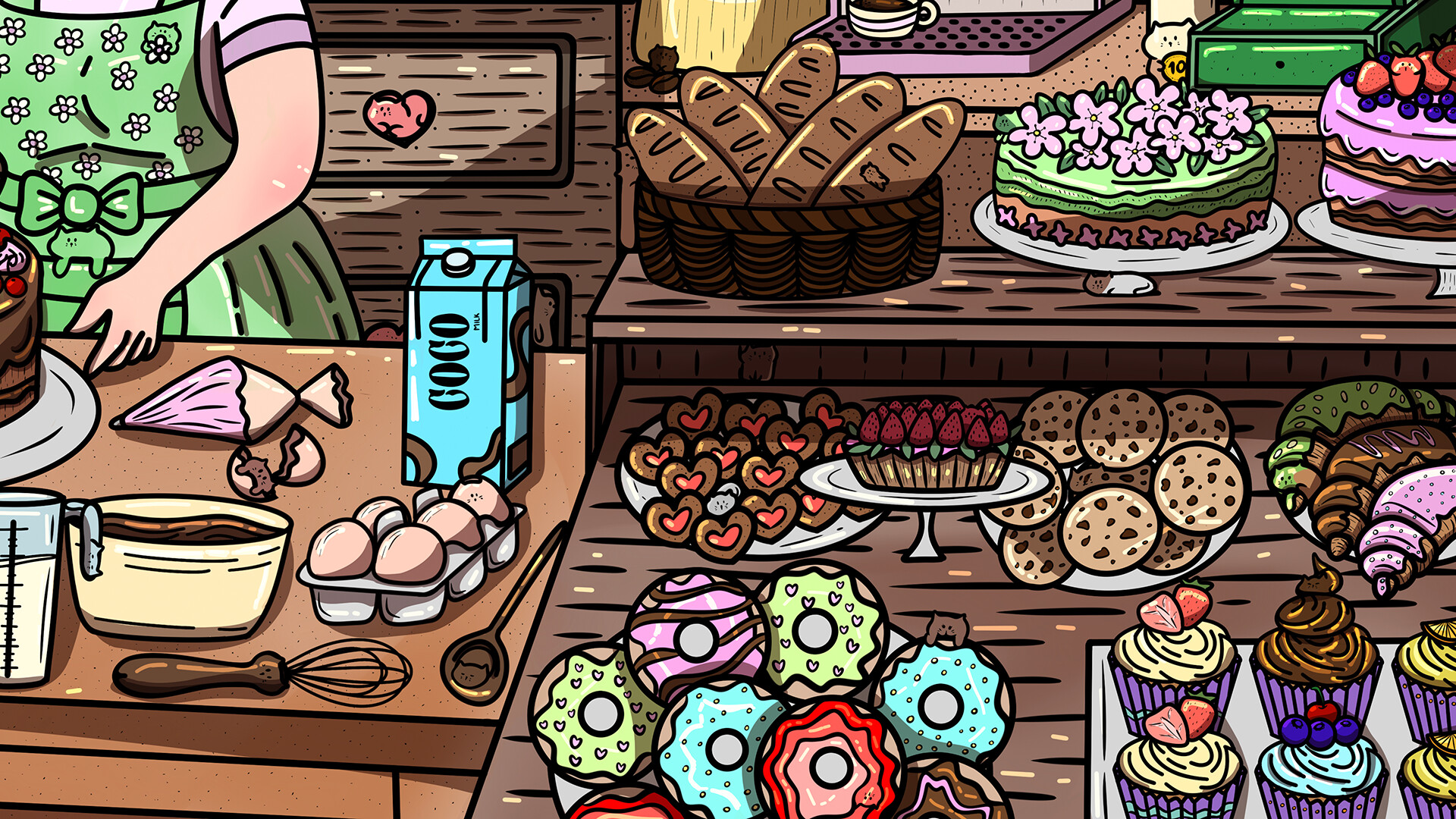 100 Bakery Cats Screenshot 4