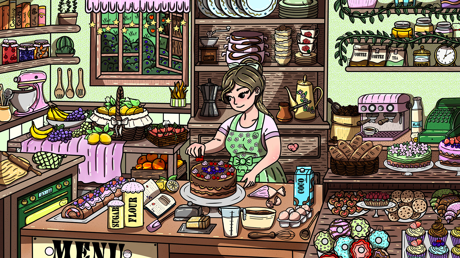 100 Bakery Cats Screenshot 1