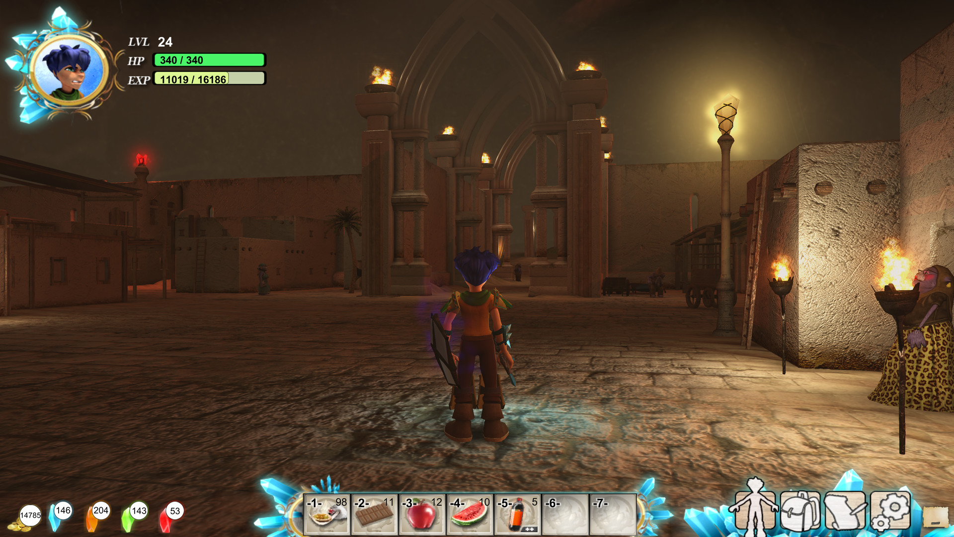 Legends Of Iona RPG (2007 arcade mod) Screenshot 3