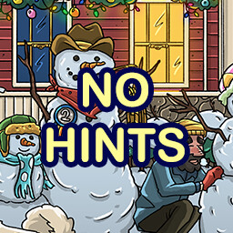 Completed Snowman Competition level with no hints. icon