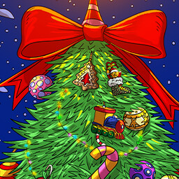 Completed Christmas Tree level. icon