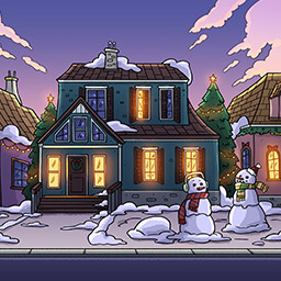 Discovered American Neighborhood. icon