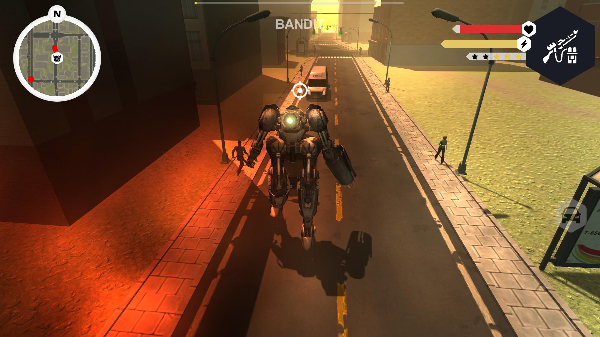 Muscle Car Robot Screenshot 4