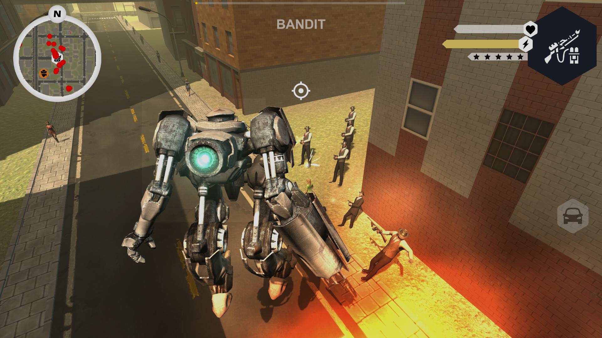 Muscle Car Robot Screenshot 2