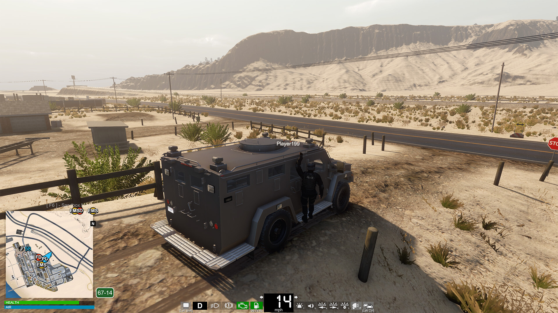 Flashing Lights: Beast Swat Truck DLC Screenshot 11