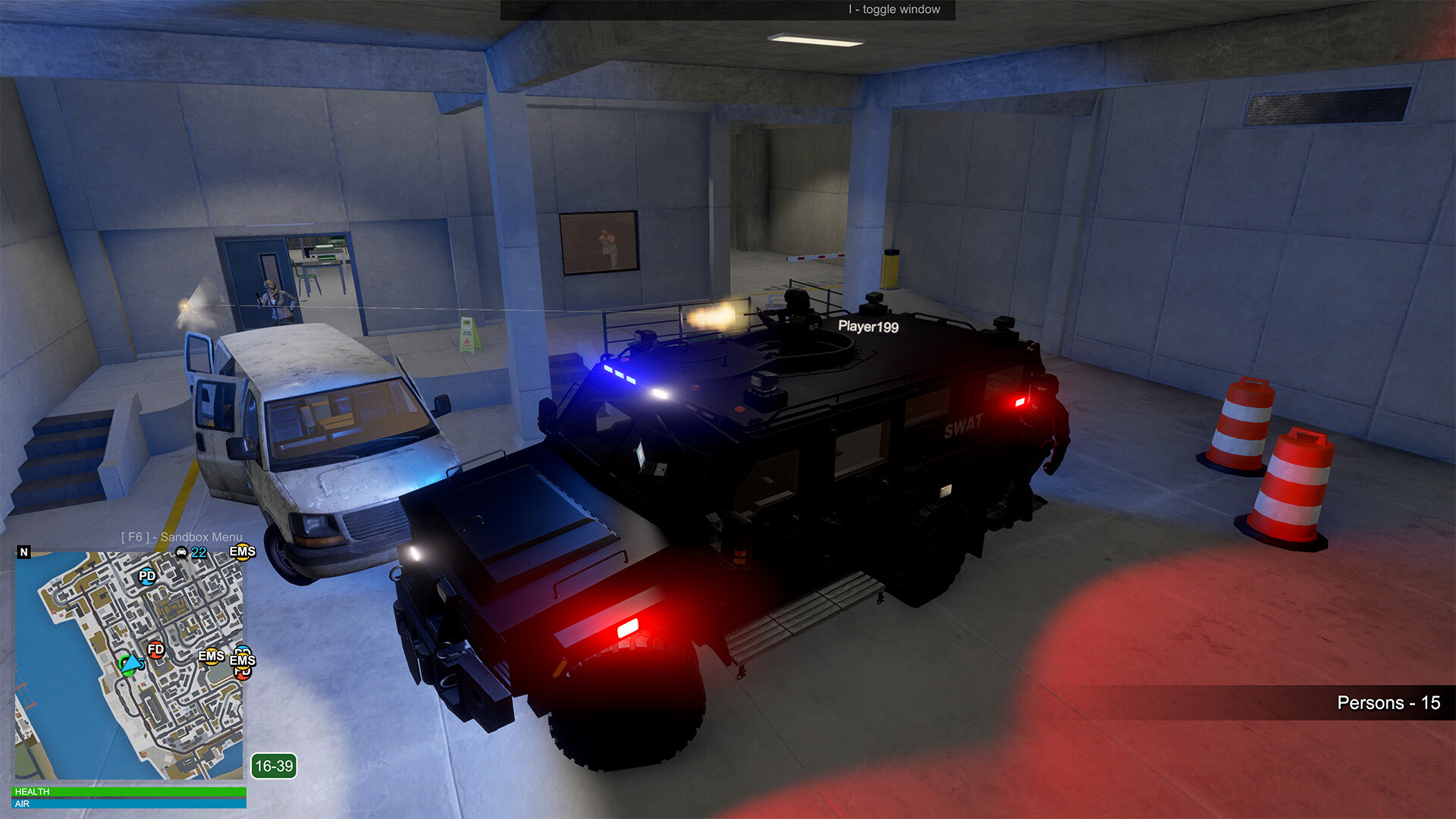 Flashing Lights: Beast Swat Truck DLC Screenshot 1