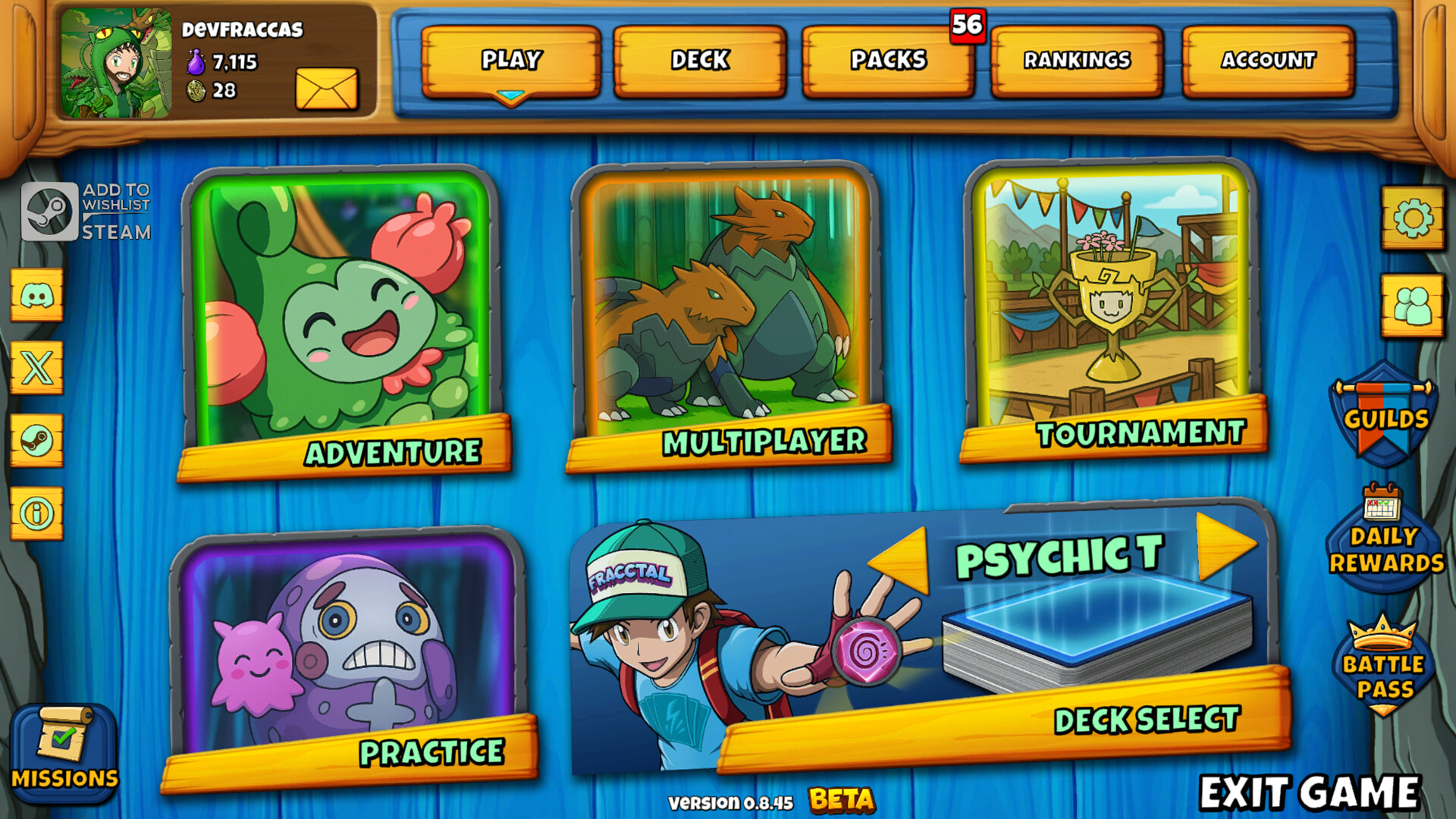 Fracctal TCG Screenshot 3