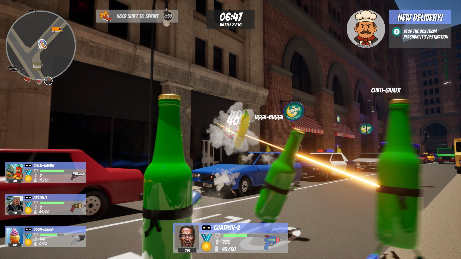 Battle Food Mania Demo Screenshot 0