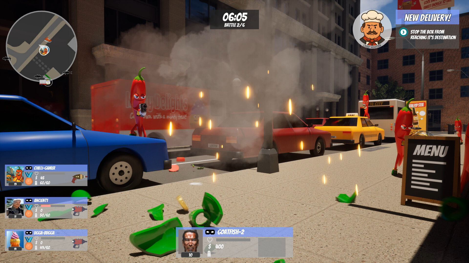 Battle Food Mania Demo Screenshot 1