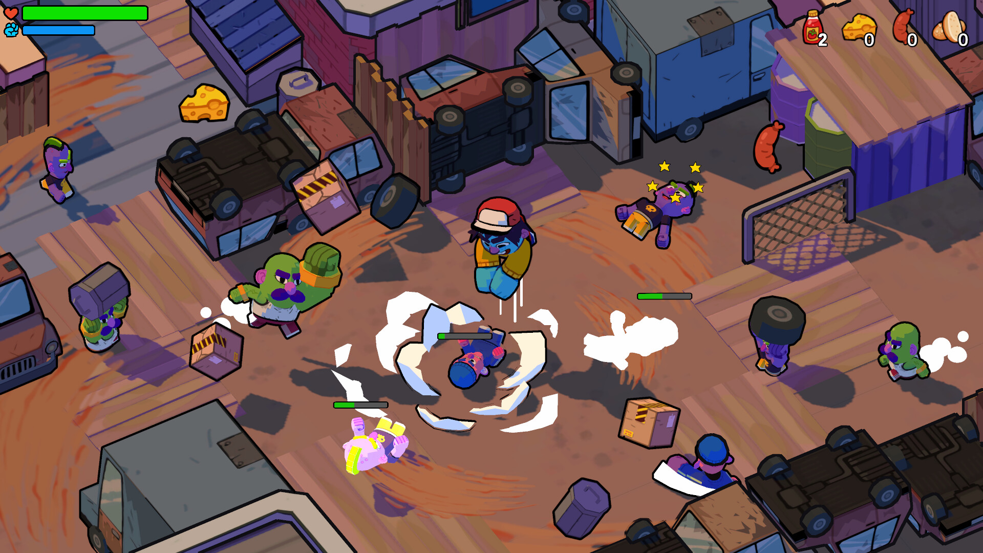 Punch Lunch: Foodtruck Fighter 🥊🍔 Screenshot 8