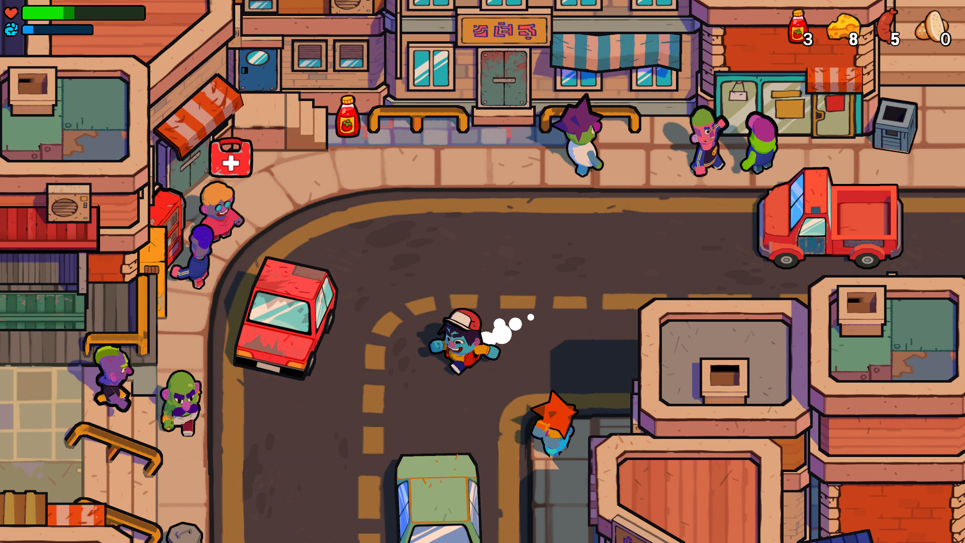 Punch Lunch: Foodtruck Fighter 🥊🍔 Screenshot 9