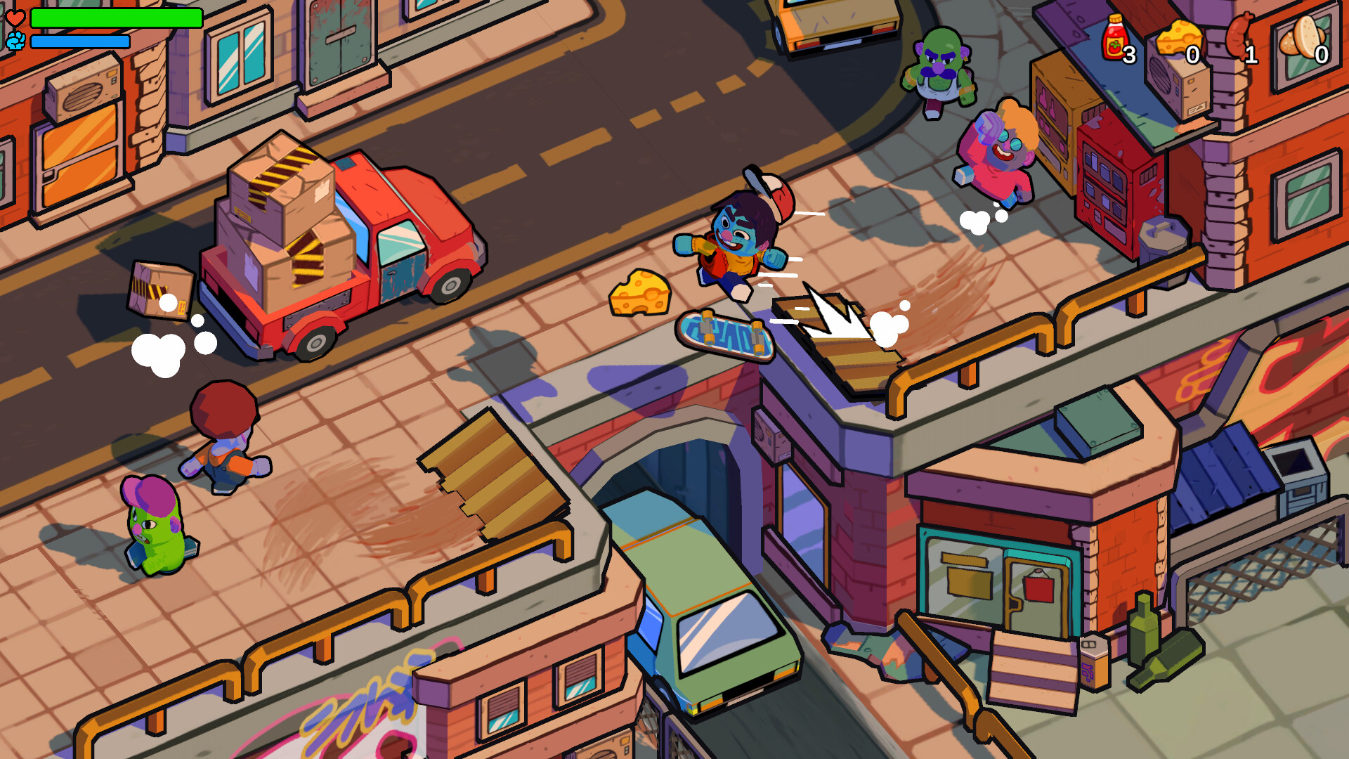 Punch Lunch: Foodtruck Fighter 🥊🍔 Screenshot 6