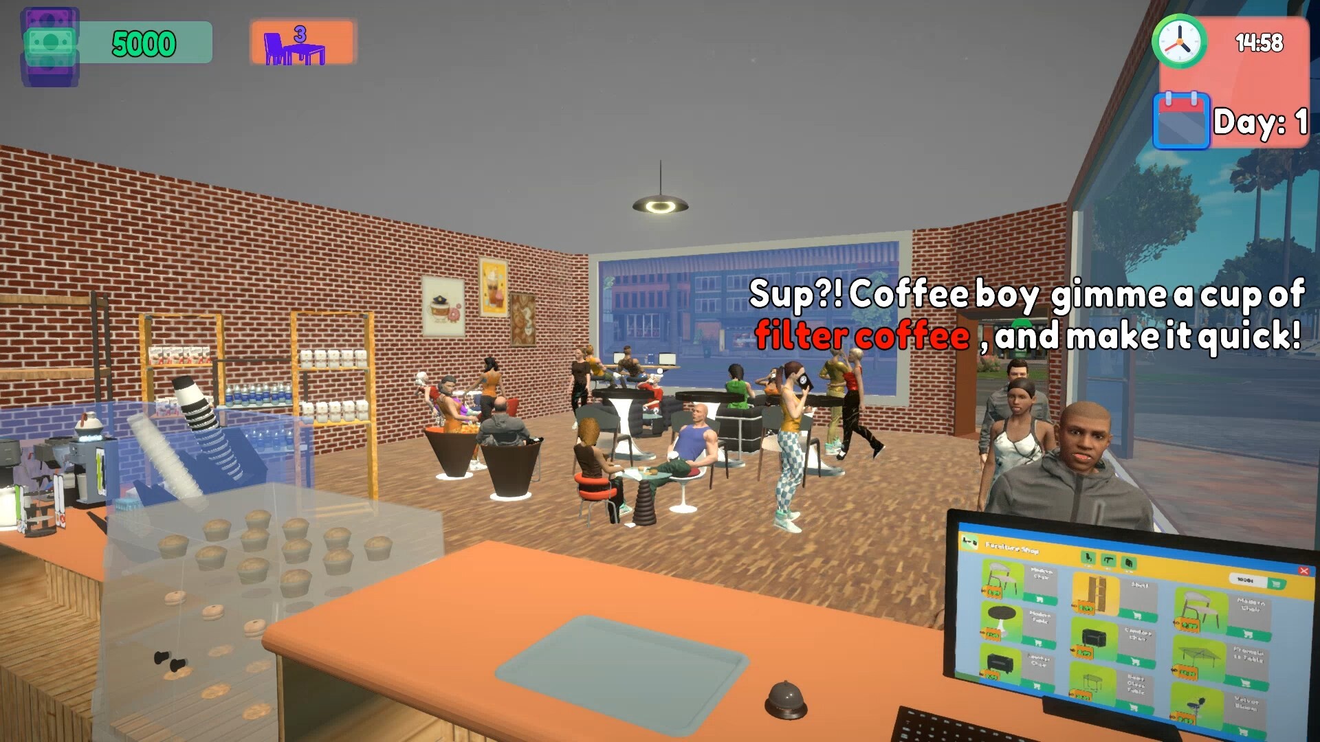 Cafe Simulator Screenshot 0