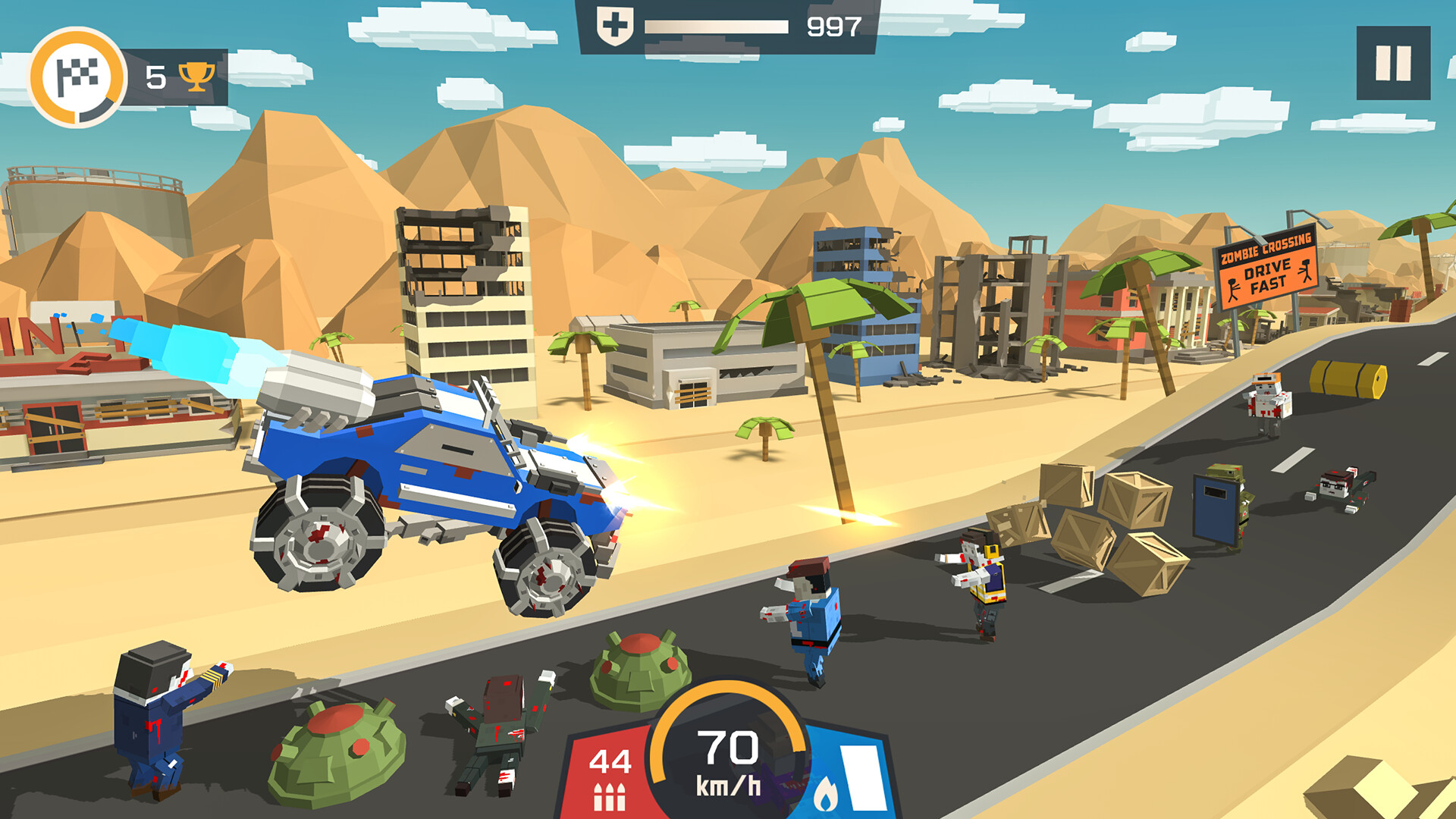 Zombie Derby: Pixel Survival Screenshot 3