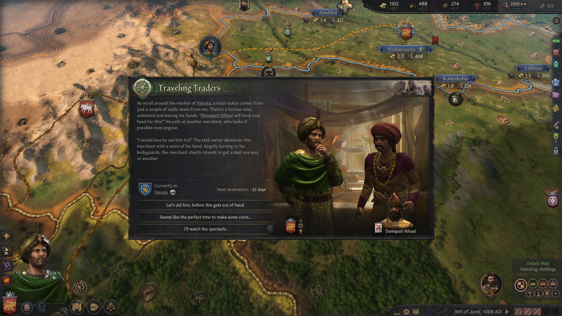 Crusader Kings III: Wandering Nobles Screenshot 7