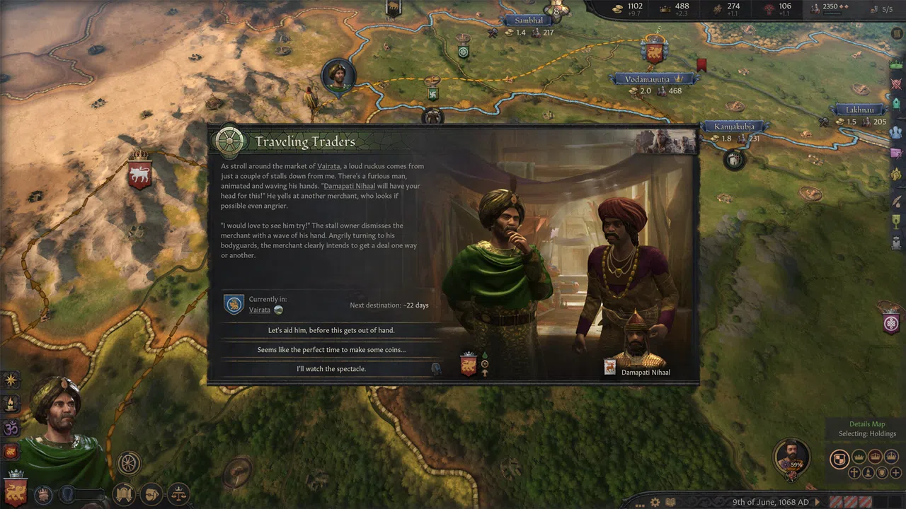 Crusader Kings III: Wandering Nobles Screenshot 7