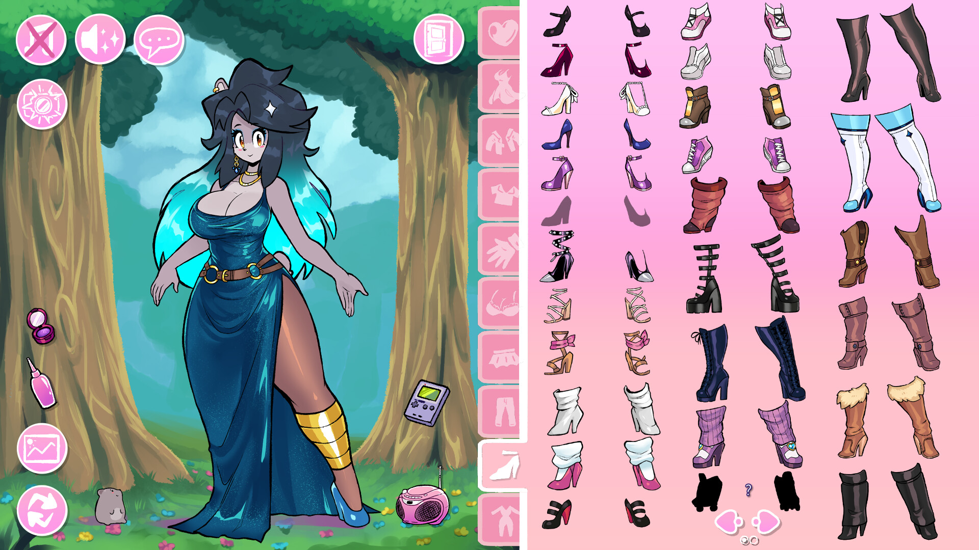 Dress-Up With Helene: Deluxe! Screenshot 2