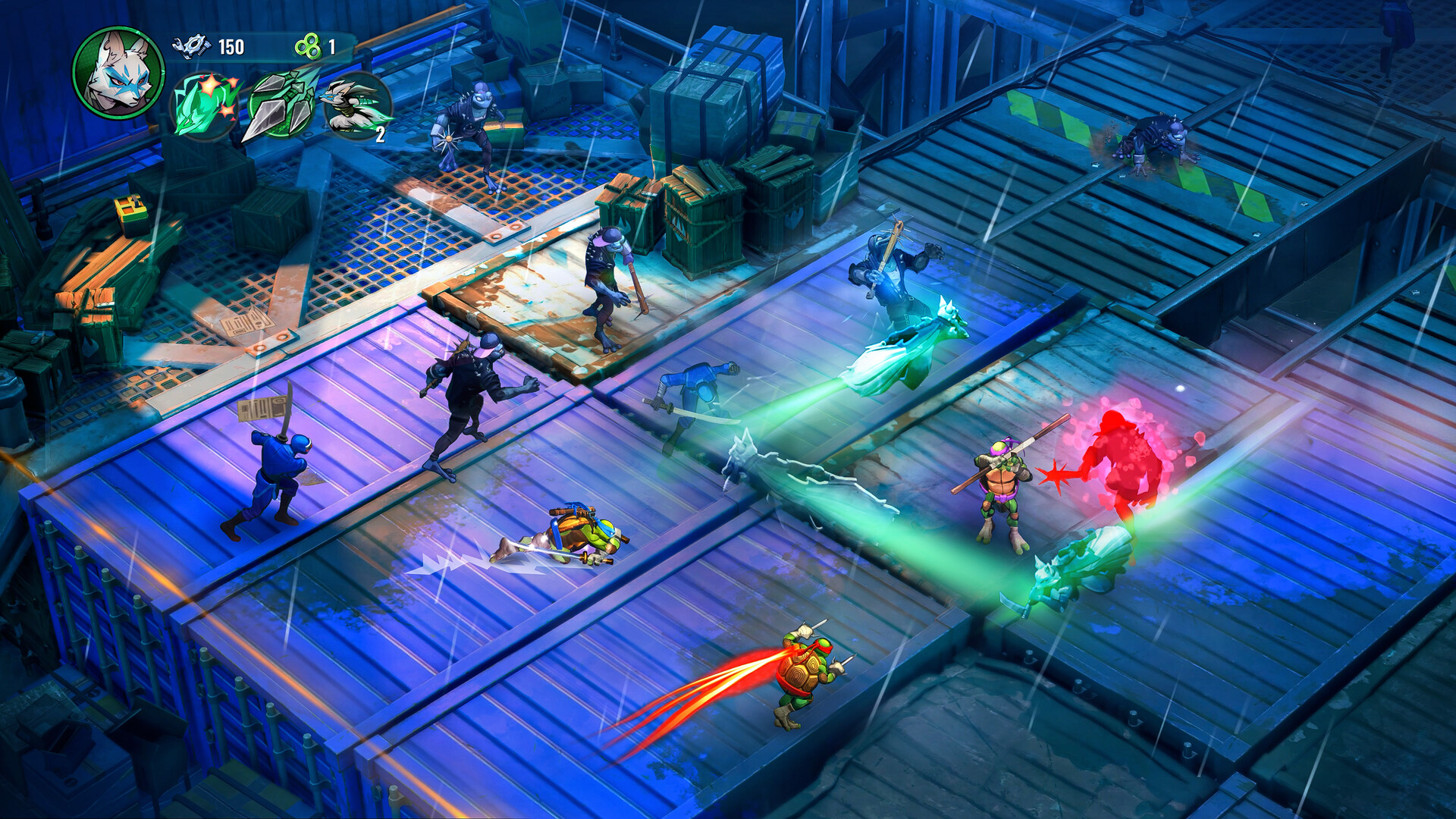 Teenage Mutant Ninja Turtles: Splintered Fate - Alopex Character DLC Screenshot 2