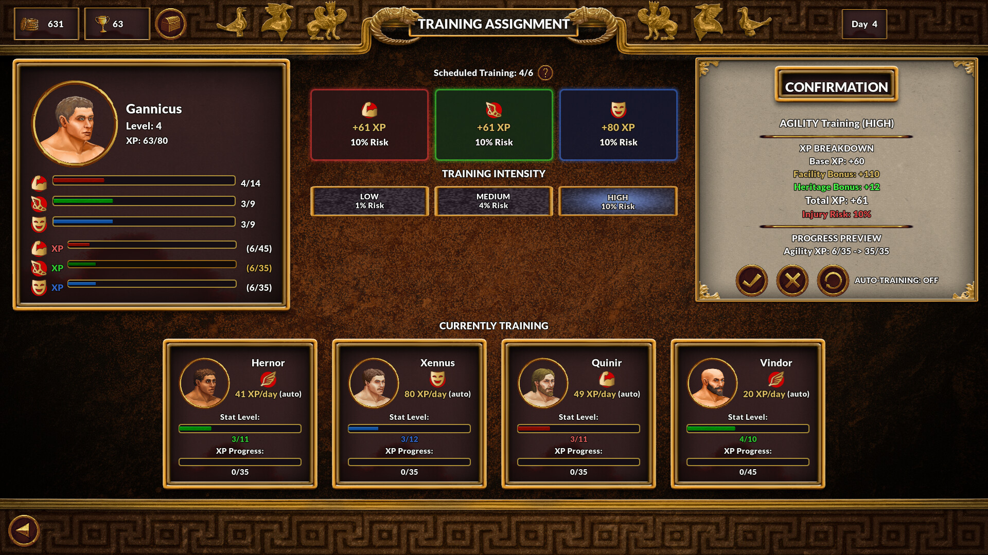 Gladiator Command Screenshot 3