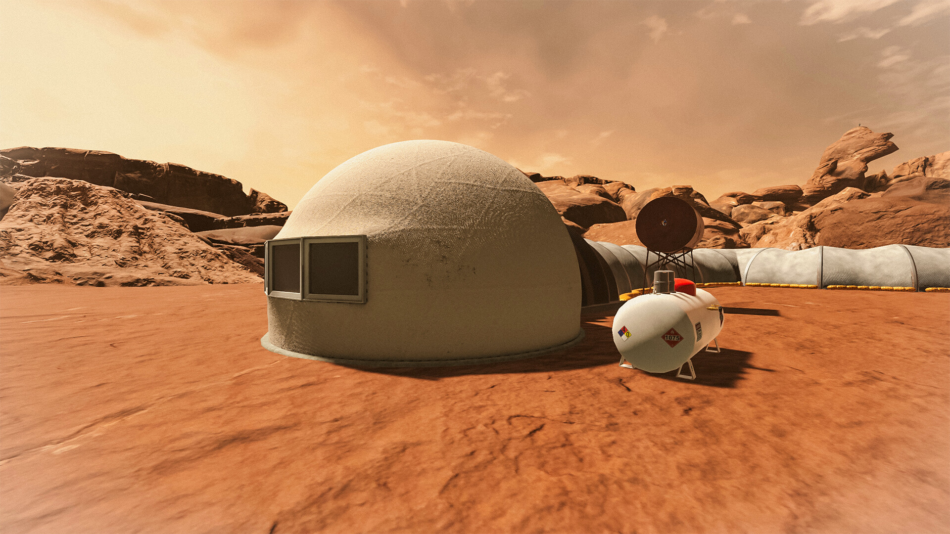 MarsVR: Mars Desert Research Station VR Screenshot 1