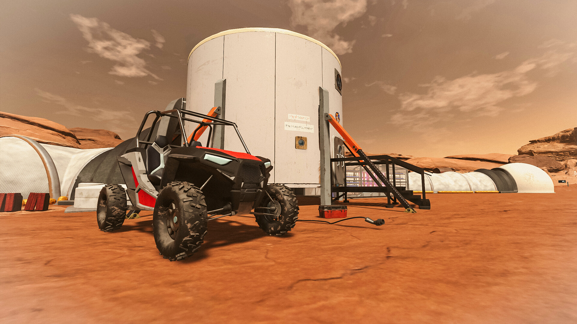 MarsVR: Mars Desert Research Station VR Screenshot 0
