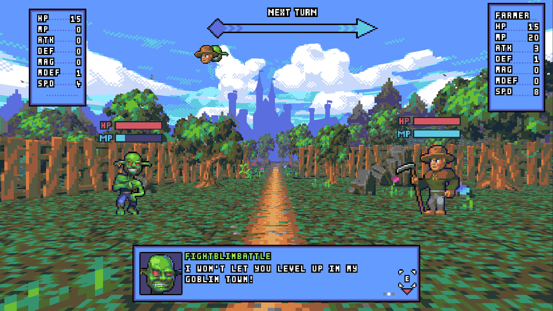 I Won't Let You Level Up In My Goblin Town Screenshot 0