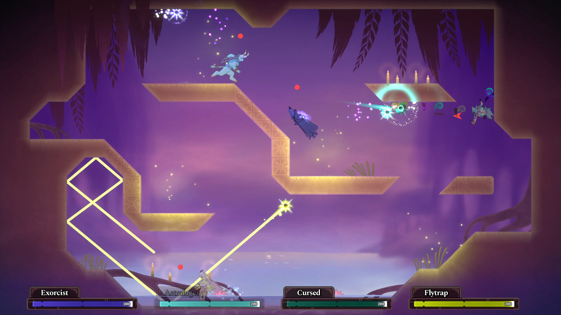 Mystics Ablaze Screenshot 1