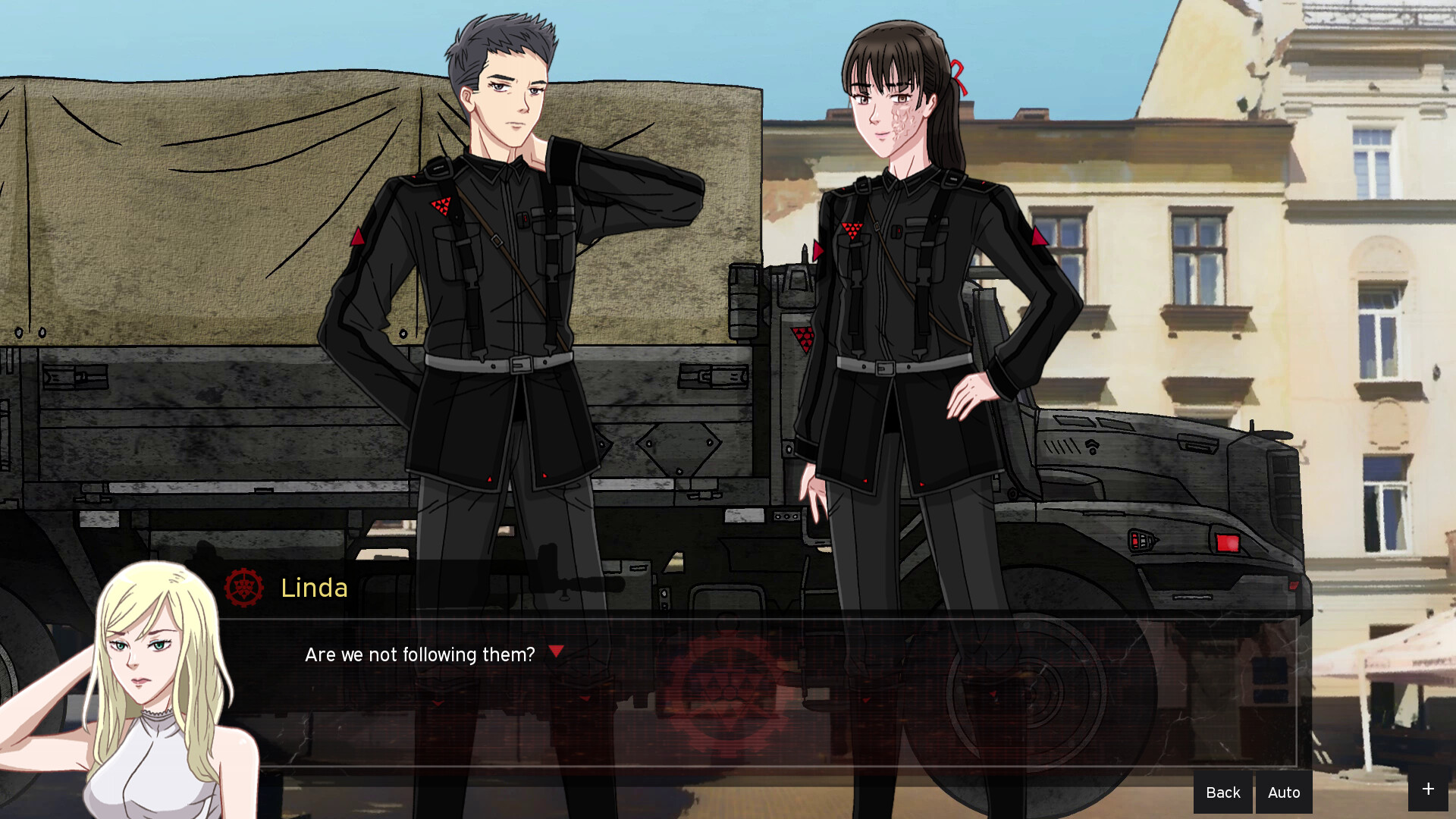 Tyrania Enforcers - Visual Novel Screenshot 1