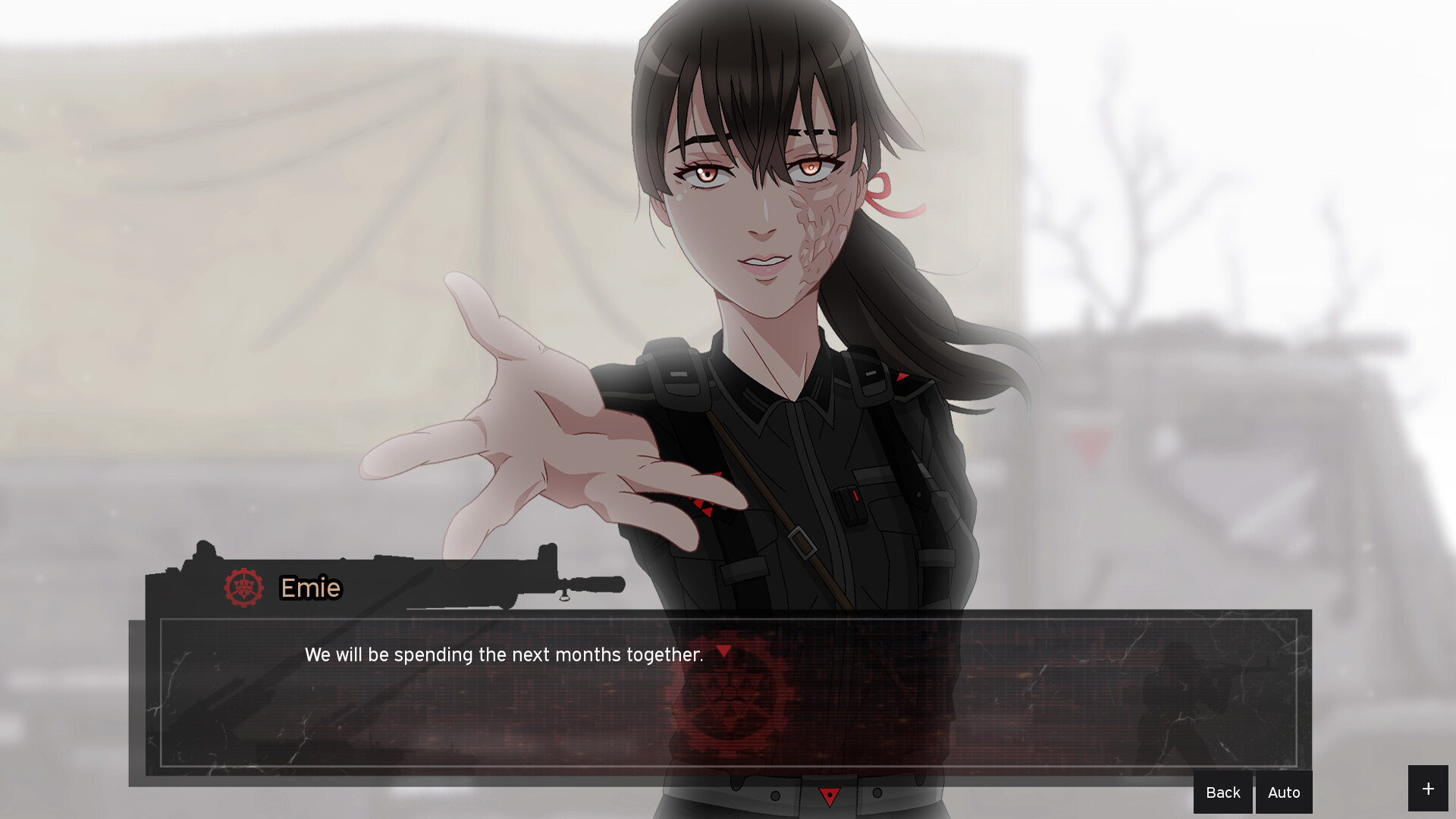Tyrania Enforcers - Visual Novel Screenshot 0