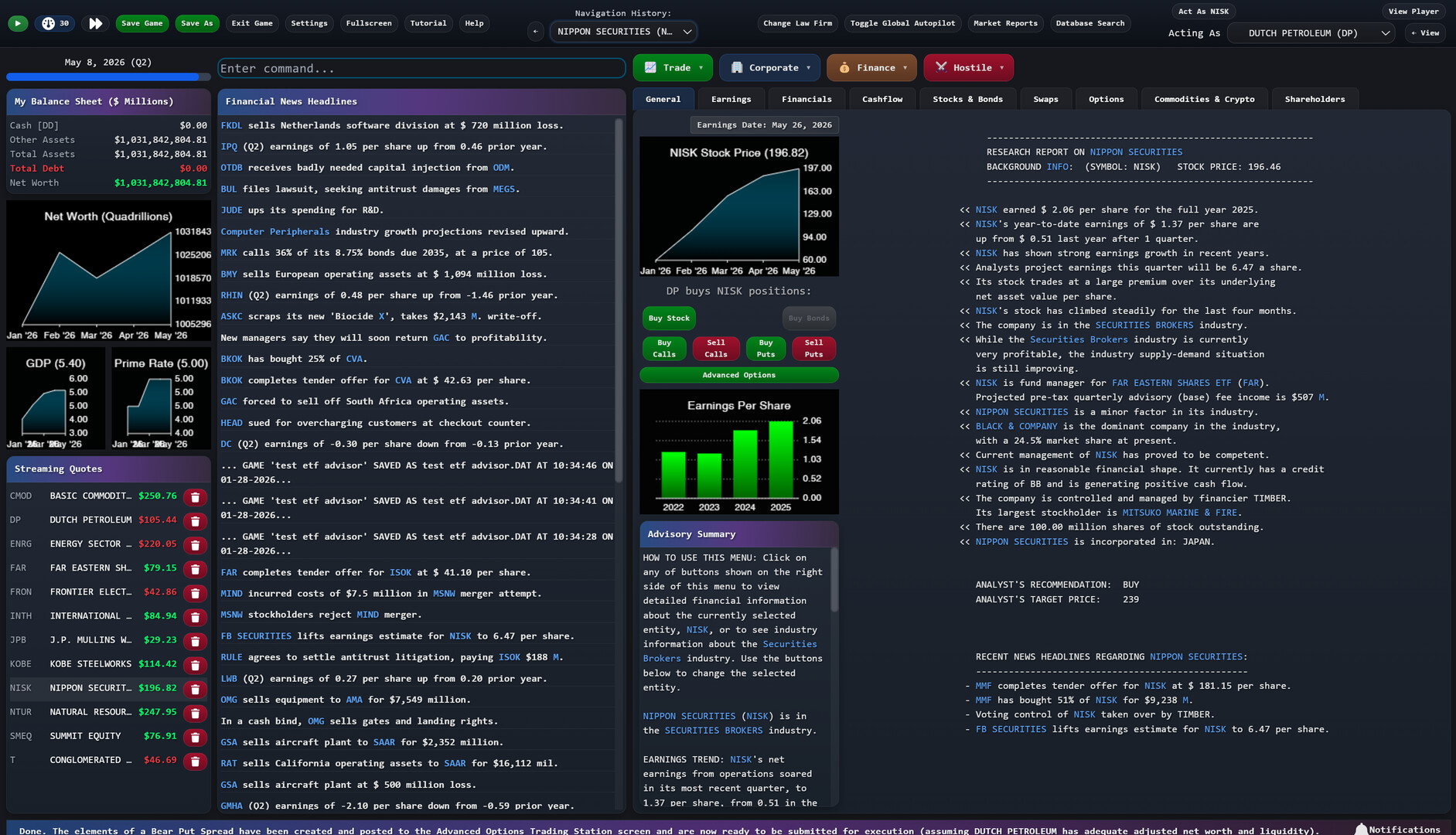 Wall Street Raider Screenshot 0