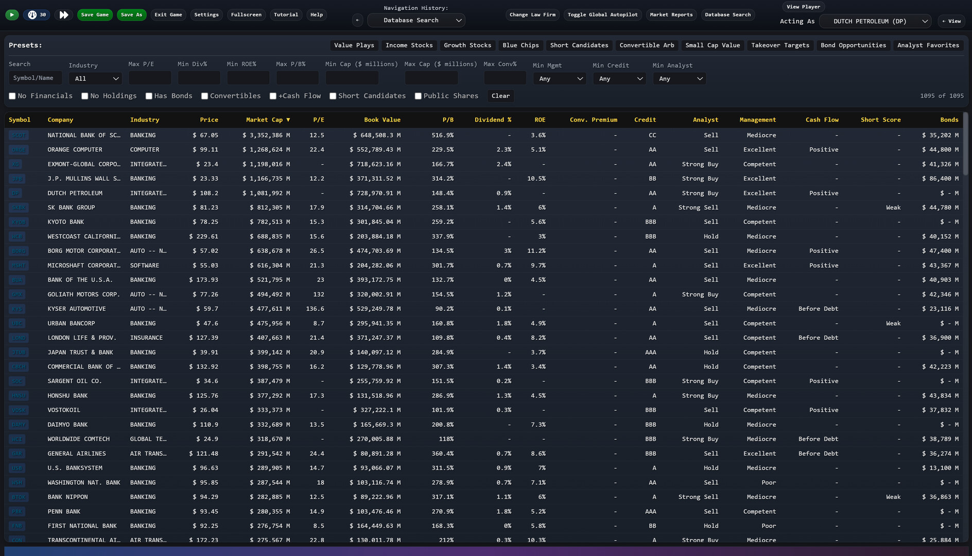 Wall Street Raider Screenshot 1