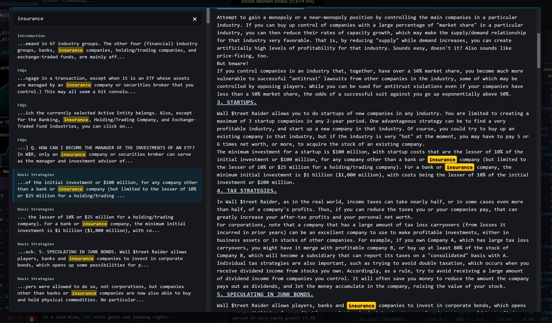 Wall Street Raider Screenshot 4