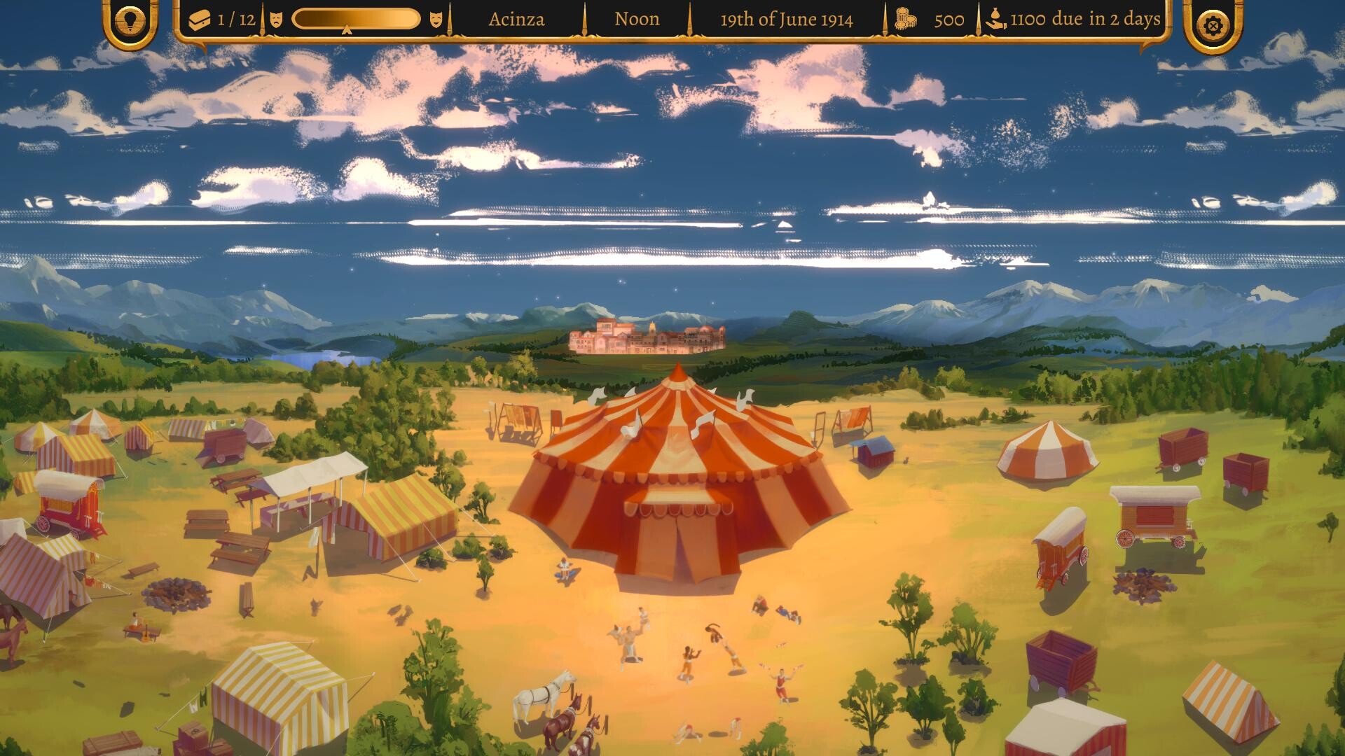 The Great Sassanelli – An Interactive Novel Screenshot 0