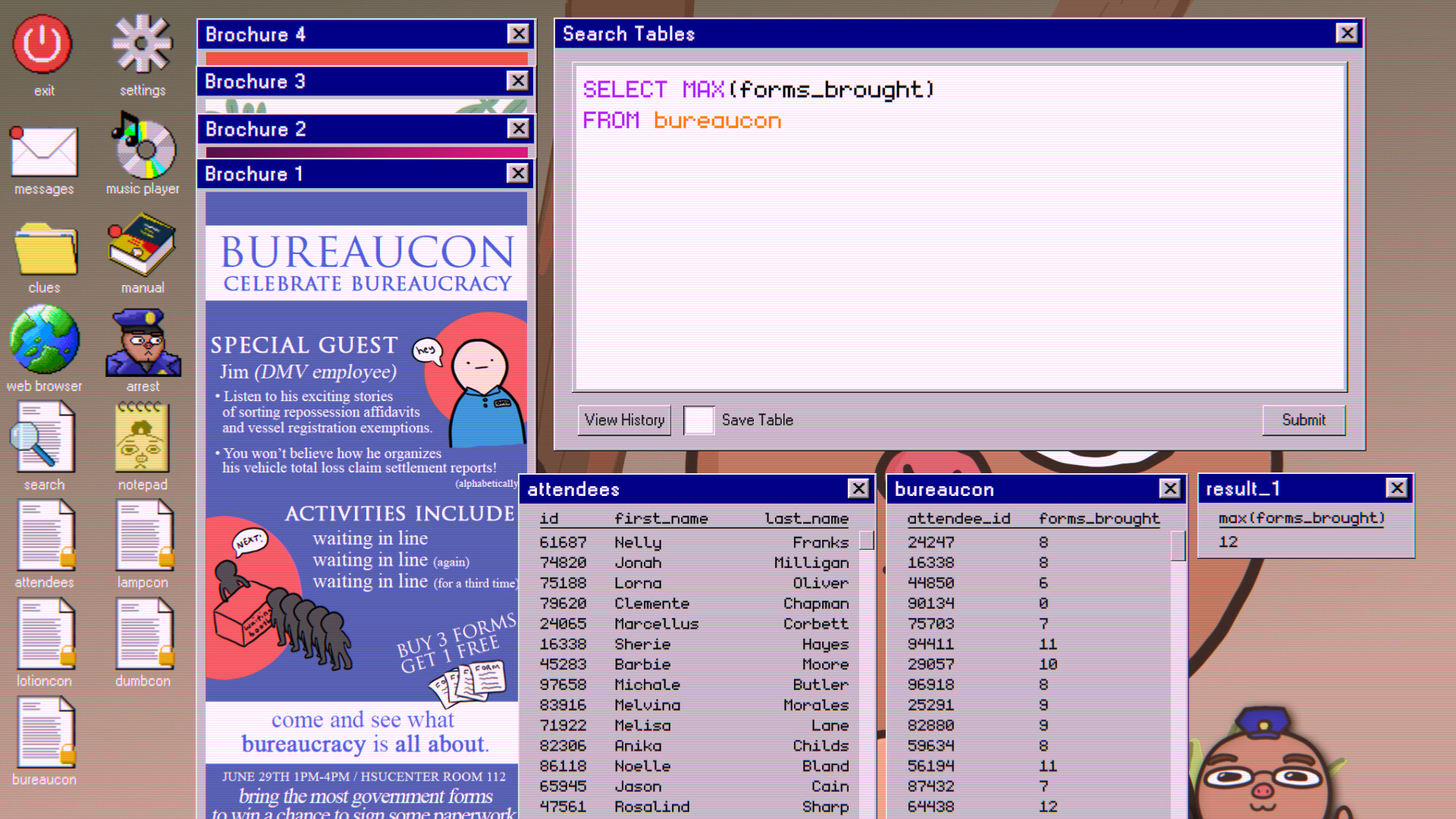Database Detective: Minor Crimes Division Screenshot 5