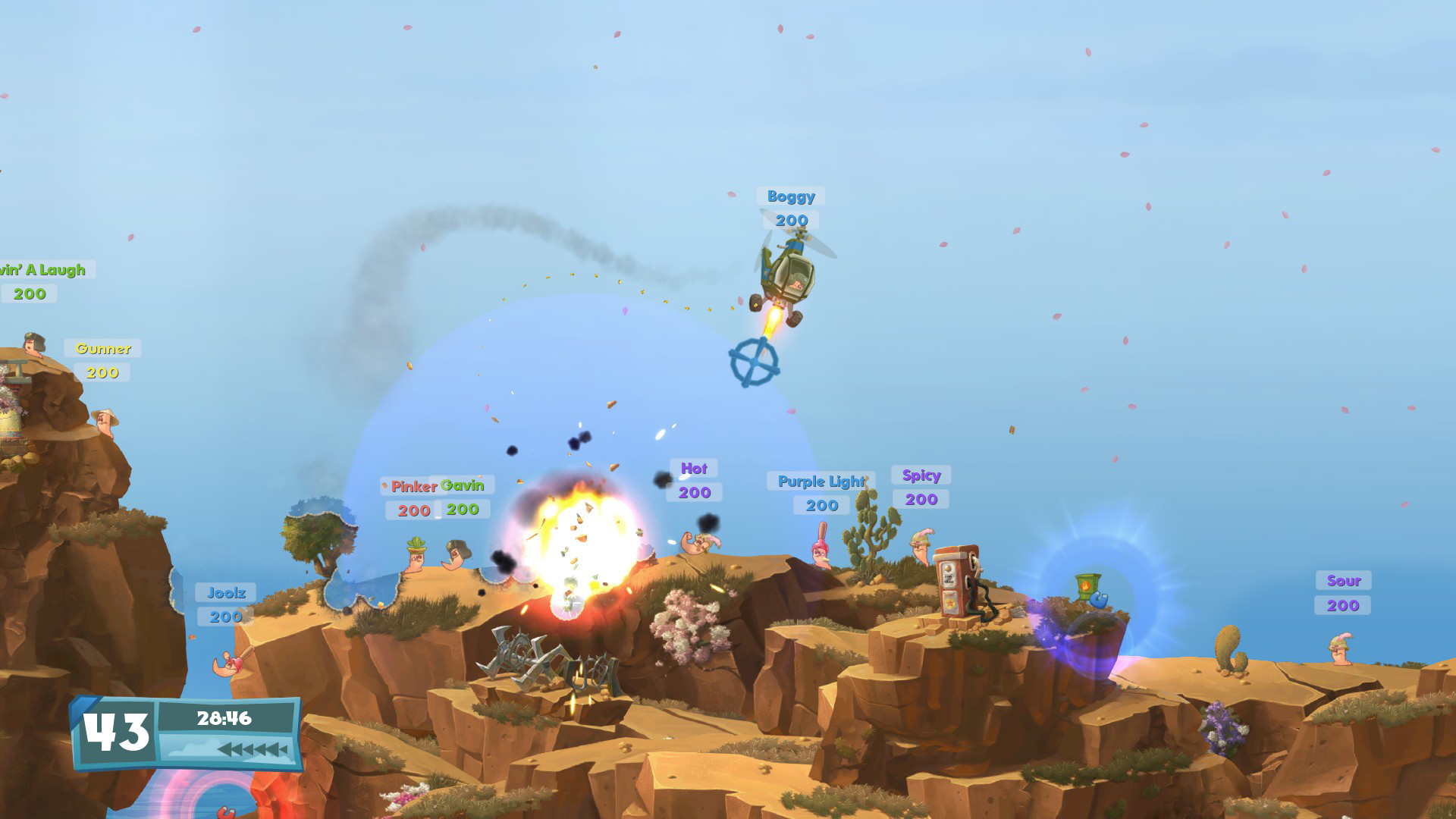 Worms W.M.D Screenshot 3