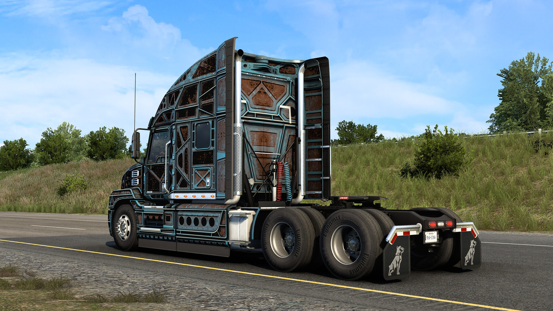 American Truck Simulator - Steampunk Paint Jobs Pack Screenshot 12