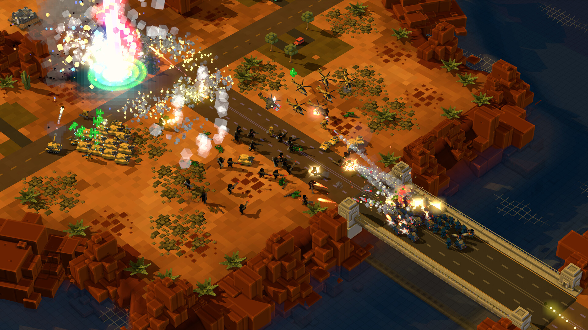 9-Bit Armies: A Bit Too Far Screenshot 3