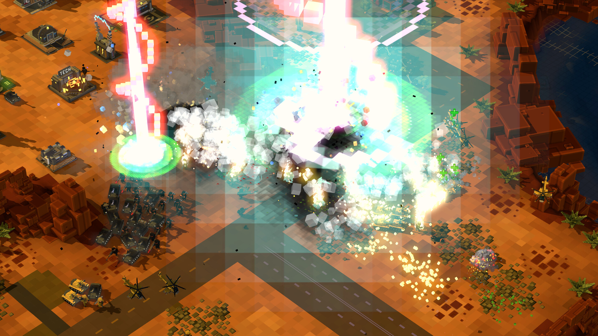 9-Bit Armies: A Bit Too Far Screenshot 5