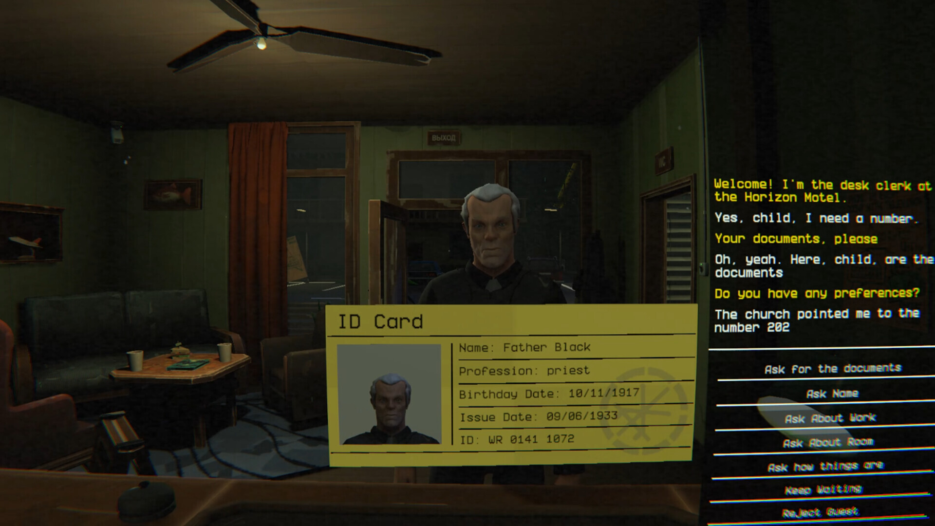 Rules: Motel Horizon Demo Screenshot 1